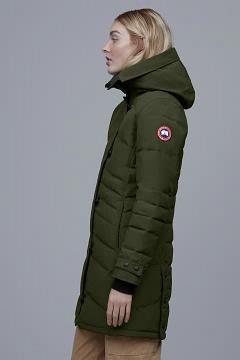 Chamarras Canada Goose Mujer Mexico - Lorette Abrigos Verdes MN0482316